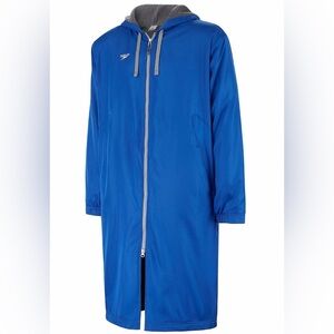 Speedo Team Parka UNISEX Sz Small Adult Royal Blue